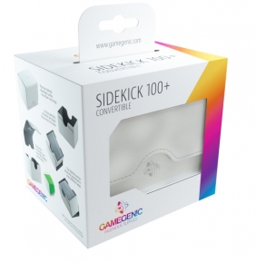 Ekskluzywne pudełko Sidekick Convertible na 100+ kart - Białe (00838)