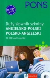 Pons duży słownik szkolny angielsko-polski polsko-angielski z płytą CD - <br />