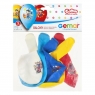 Balon gumowy Godan nadruk Pirat kolorowy 12cal, 5 sztuk bd 5 szt mix 12cal (GD-PIK)