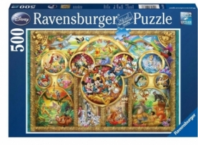 Puzzle 500 Rodzina Disneya