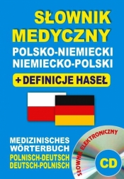 Słownik medyczny polsko-niemiecki niemiecko-polski + definicje haseł + CD (słownik elektroniczny) - Aleksandra Lemańska, Dawid Gut, Joanna Majewska