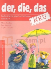 Der die das neu 5 Podręcznik z kasetą - Marta Kozubska, Ewa Krawczyk, Lucyna Zastąpiło