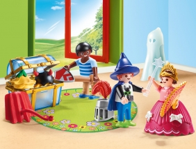 Playmobil City Life: Dzieci ze skrzynią na kostiumy (70283)