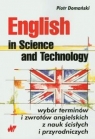 English in Science and Technology  Domański Piotr