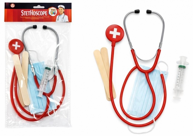 Lekarz zestaw ze stetoskopem