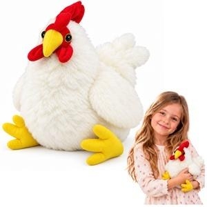 <img src='https://webimage.pl/pics/838/3/d5907990213838.jpg' style='height:440px' /> Kura pluszowa biała 20cm