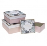 Pudełko prezentowe 3szt Kwiaty