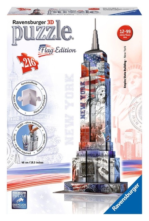 Puzzle 3D Flag Edition Empire State Building 216 (125838)