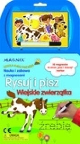 Rysuj i pisz. Wiejskie zwierzątka. MAGNIX Szkoła Małej Pszczółki - Opracowanie zbiorowe