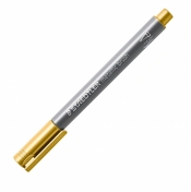Flamaster pędzelkowy Staedtler - złoty