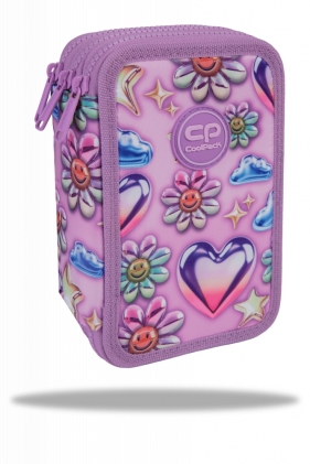 Coolpack, Piórnik potrójny z wyposażeniem Jumper 3 - Balloons (F067970)