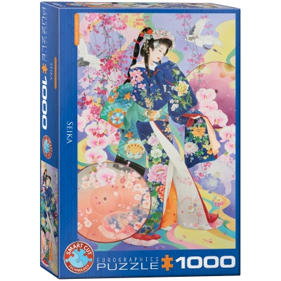 <img src='https://webimage.pl/pics/838/9/d628136609838.jpg' style='height:440px' /> Puzzle 1000 Seika by Haruyo Morita 6000-0983