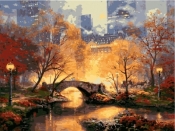 Malowanie po numerach - Central Park 30x40cm