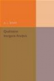 Qualitative Inorganic Analysis