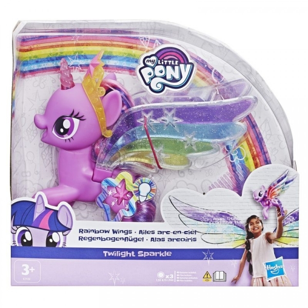 My Little Pony Twilight Sparkle z tęczowymi skrzydłami (E2928)