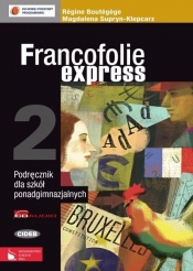 Francofolie express 2 Podręcznik z płytą CD - Magdalena Supryn-Klepcarz, Regine Boutégege