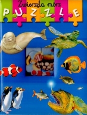 Zwierzęta mórz. Moja pierwsza książeczka z puzzlami