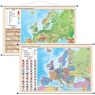 Mapa ścienna - polityczno-fiz. 1:12 000 000 Europa praca zbiorowa