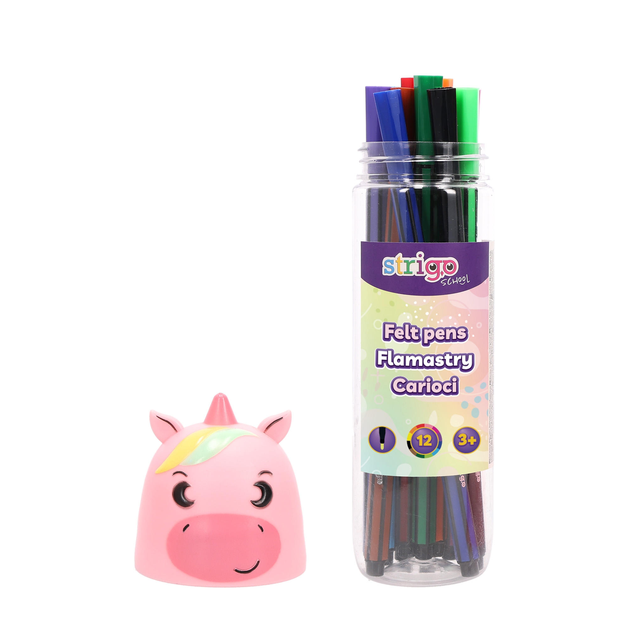 Flamastry Unicorn, 12szt