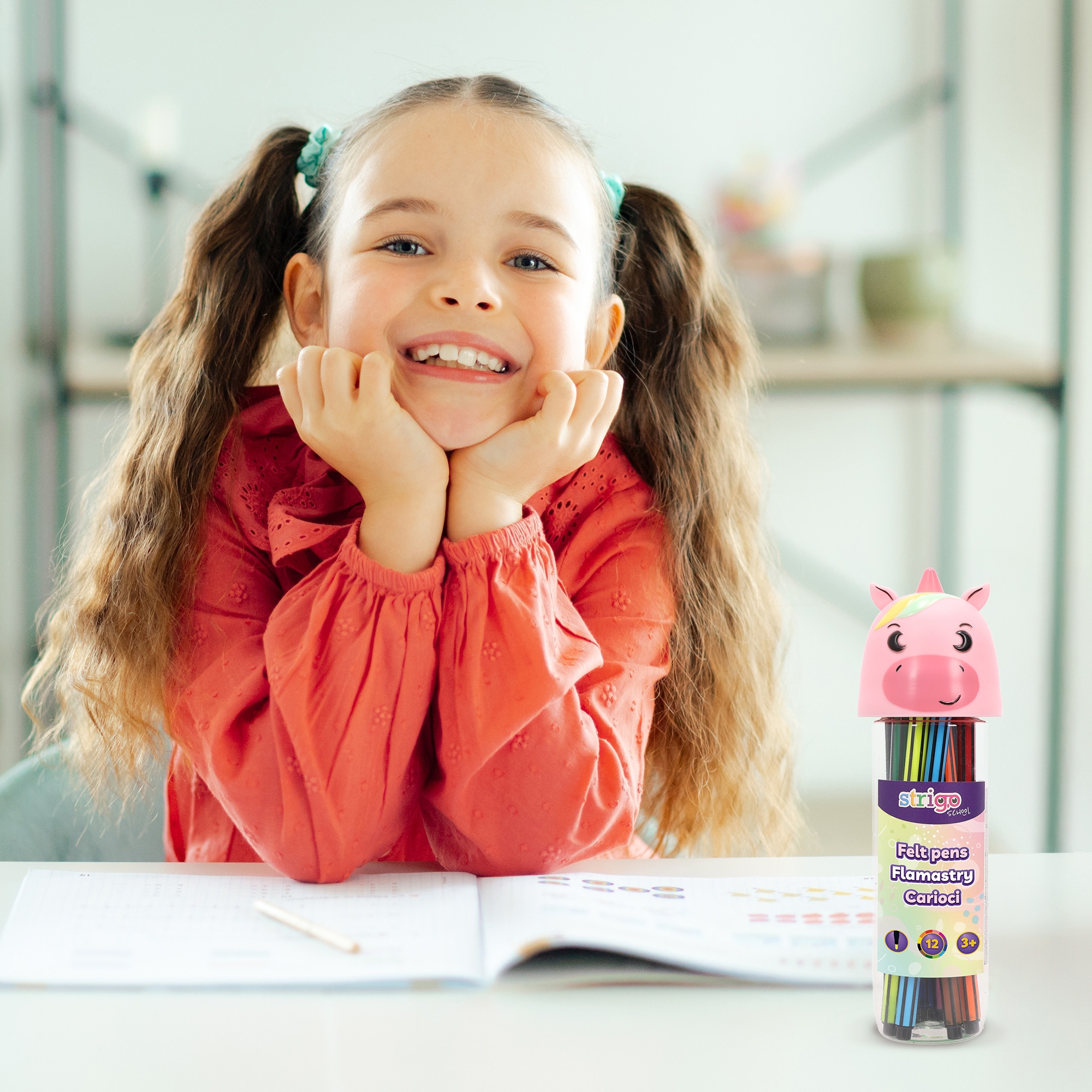 Flamastry Unicorn, 12szt