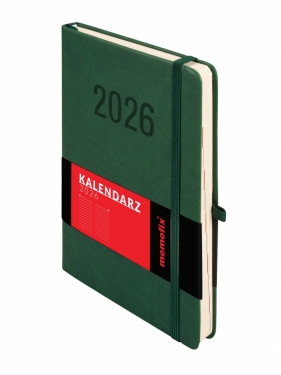Kalendarz 2026 Memofix A5 DNS - Zielony