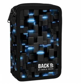 Piórnik podwójny BackUp z wyposażeniem - Bytewave (PB7DW44)