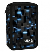 Piórnik podwójny BackUp z wyposażeniem - Bytewave (PB7DW44)