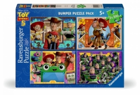 Puzzle dla dzieci 2D: Toy Story 5 zestaw 4x100 el.
