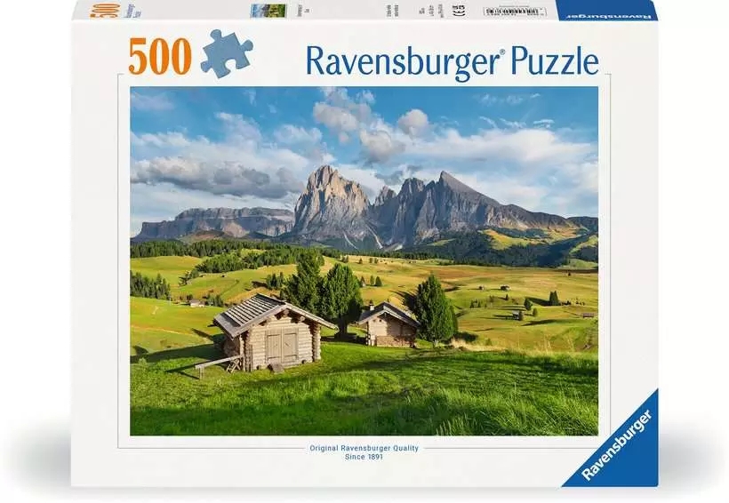 Ravensburger, Puzzle 500: Dolomity (12001383)
