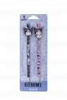 Coolpack, Ołówek z gumową nakładką - Kuromi, 2 szt (13839PTR)