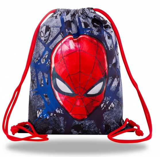 Coolpack - Beta - Disney - Worek na buty - Spider-man Black (B54303)
