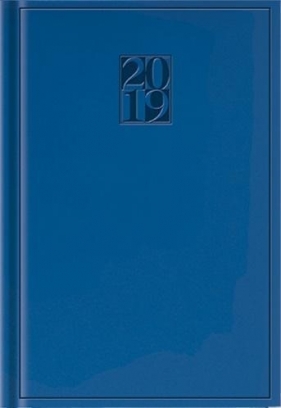 Kalendarz 2019 B6 Print niebieski