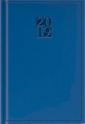 Kalendarz 2019 B6 Print niebieski