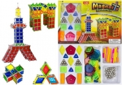 Klocki Magnetyczne Magnastix Panele 138 elementów