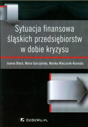 Sytuacja finansowa śląskich przedsiębiorstw w dobie kryzysu - Błach Joanna, Gorczyńska Maria, Wieczorek-Kosmala Monika