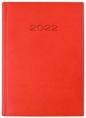 Kalendarz 2022 Dzienny A5 Vivella Czerwony 21D-09