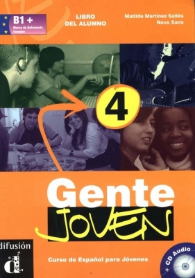 Gente Joven 4 Podręcznik + CD - Martinez Salles Matilde, Sans Neus<br />