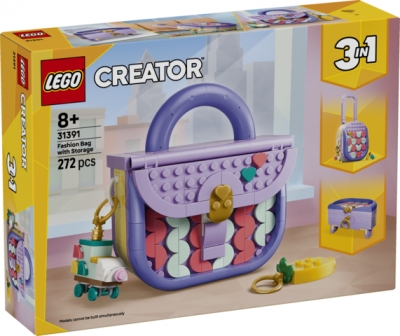 LEGO Creator 3w1 Modna torebka ze schowkiem 31391