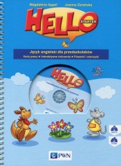 Hello! Starter Język angielski dla przedszkolaków Karty pracy - Appel Magdalena, Zarańska Joanna