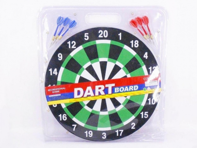 Tarcza + rzutki + piłeczki na rzep