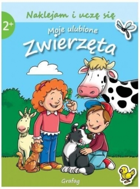 Naklejam i uczę się Moje ulubione zwierzęta - <br />