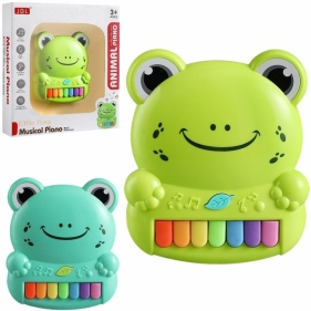 Pianinko muzyczne żaba