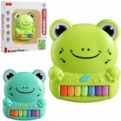 Pianinko muzyczne żaba