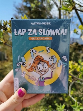 Łap za słówka - gra karciana. Gry do plecaka - Hartwig Jakubik