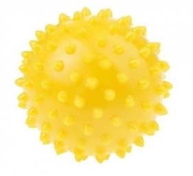 Piłka rehabilitacyjna żółta 7,6cm