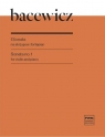 I Sonata na skrzypce i fortepian Grażyna Bacewicz