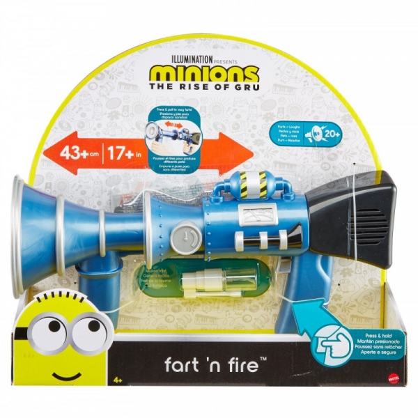 Blaster Minionki Super Pierdzistrzał z dźwiękiem (GMF93)