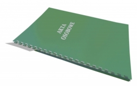 Teczka do akt osobowych Warta ABCD zadrukowana A4 - zielony 250 g 230 mm x 310 mm (1824-339-080)