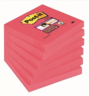 Notes samoprzylepny Post-It 654-6SS-Po różowy 90 k. 7,6 x 7,6 cm (70005198125)