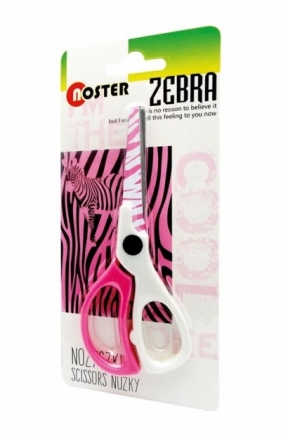 Nożyczki Zebra W-070 blister NOSTER